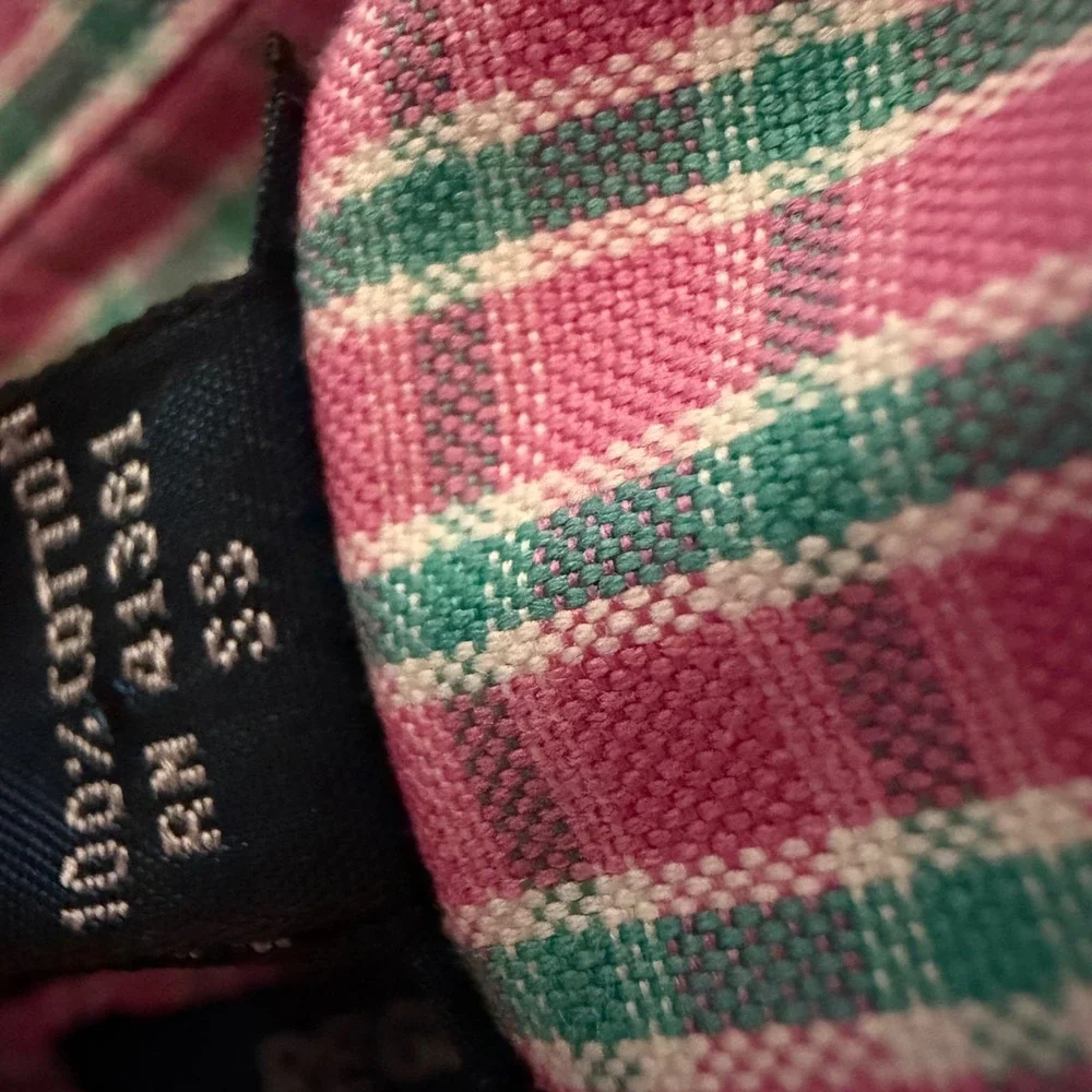 Polo Ralph Lauren Button Down Men 15.5 32/33‎ Regent Classic Fit Plaid Cotton